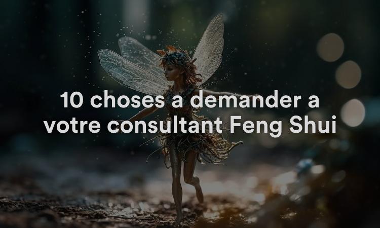 10 choses à demander à votre consultant Feng Shui