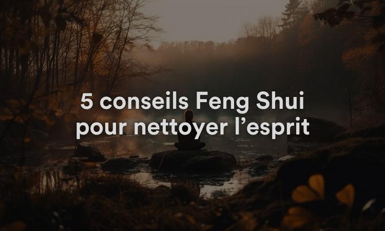 5 conseils Feng Shui pour nettoyer l’esprit