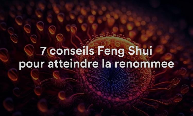 7 conseils Feng Shui pour atteindre la renommée