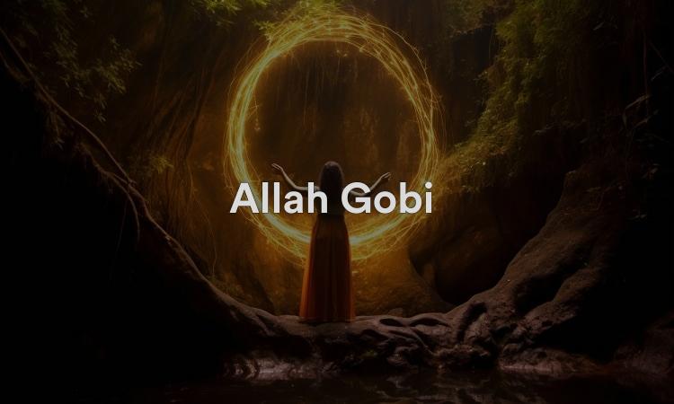 Allah Gobi Le Maître du Calme