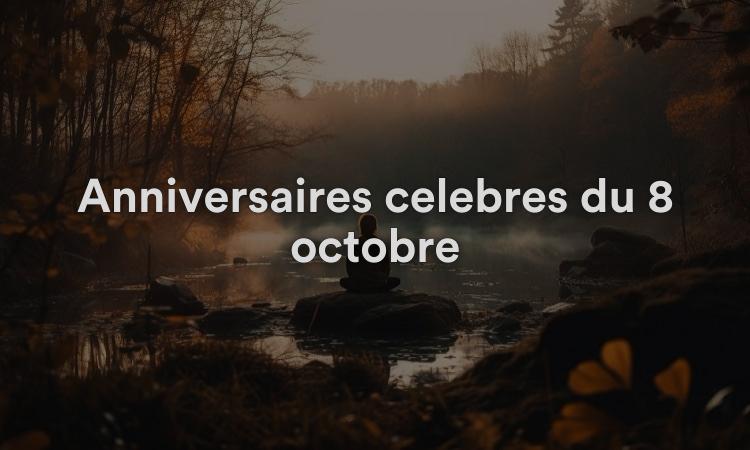 Anniversaires célèbres du 8 octobre