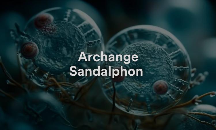 Archange Sandalphon Le prophète Élie