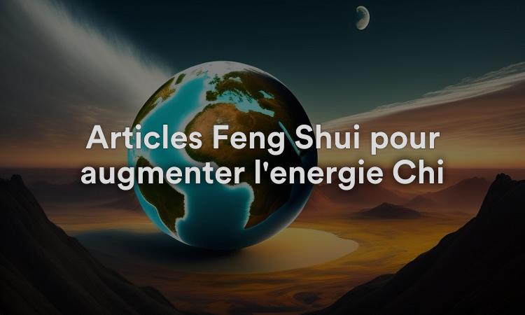 Articles Feng Shui pour augmenter l'énergie Chi