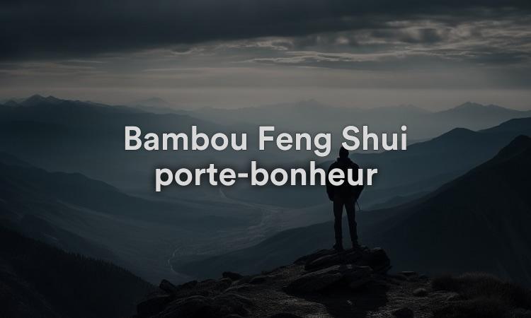 Bambou Feng Shui porte-bonheur