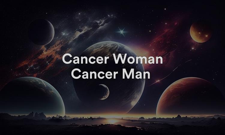 Cancer Woman Cancer Man Un mariage d’amour heureux