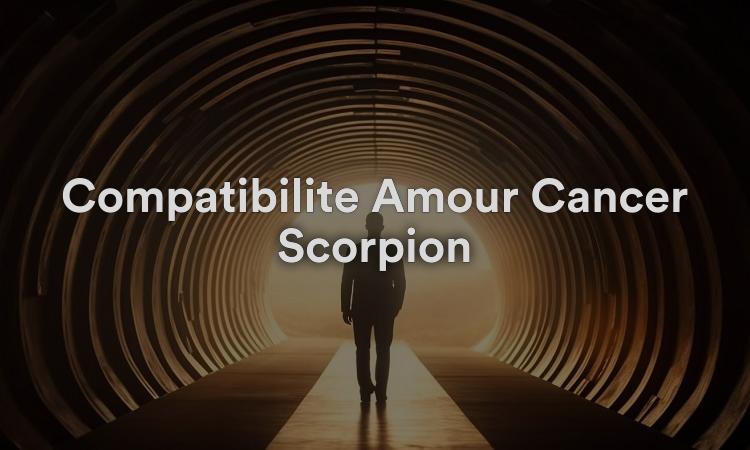 Compatibilité Amour Cancer Scorpion