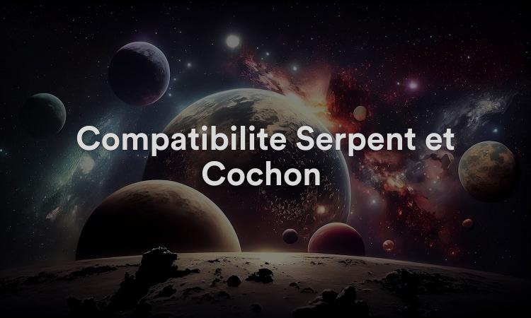 Compatibilité Serpent et Cochon : Allez l'équipe !