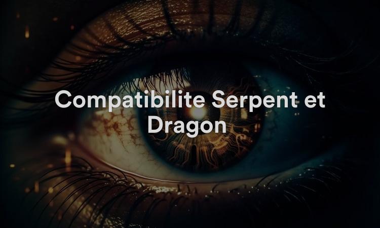 Compatibilité Serpent et Dragon : un bon lien
