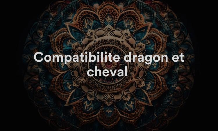 Compatibilité dragon et cheval : une affaire enrichissante