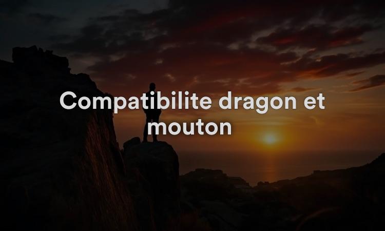 Compatibilité dragon et mouton : liaison sensible