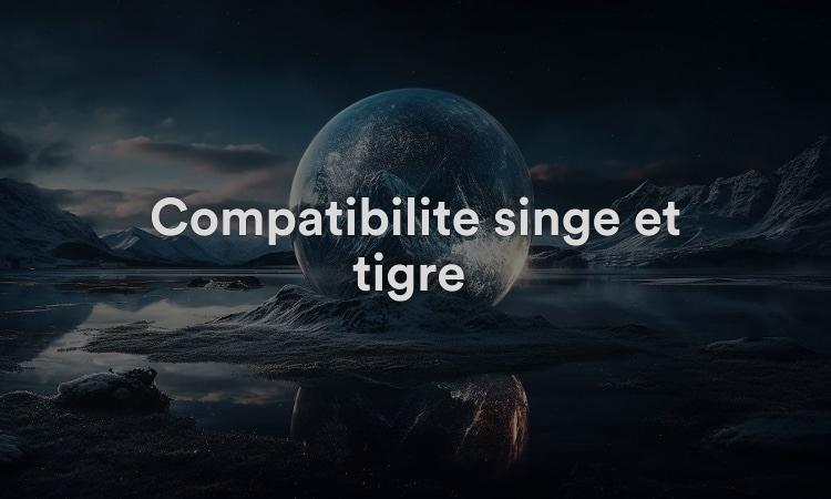 Compatibilité singe et tigre : connexion effrontée