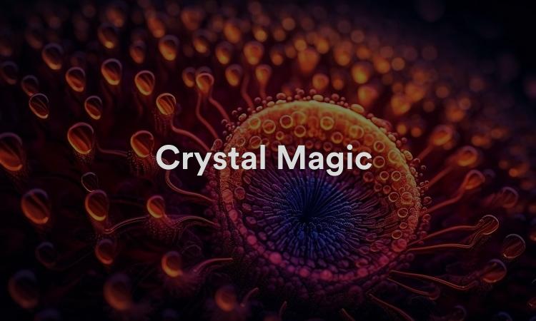 Crystal Magic Cristaux aux propriétés élémentaires de feu