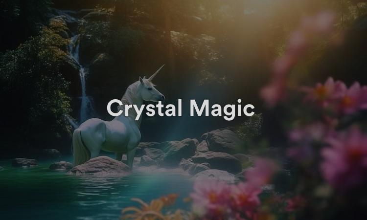 Crystal Magic Cristaux aux propriétés élémentaires de l’eau
