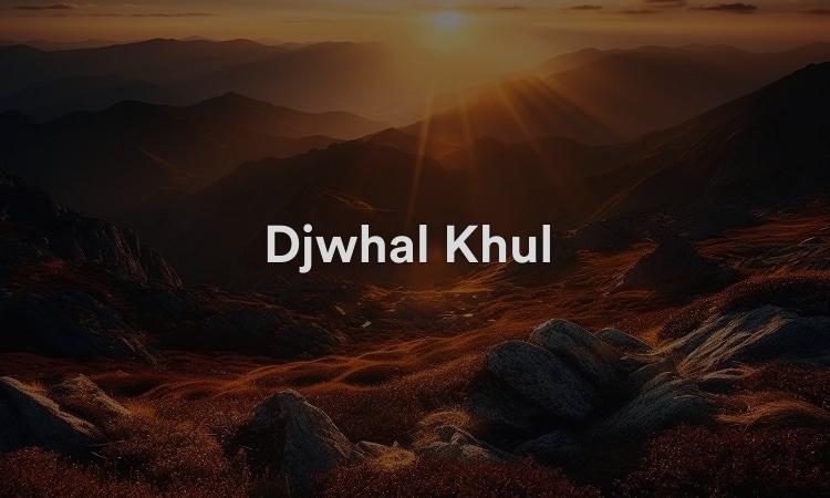 Djwhal Khul Le maître enseignant et guide