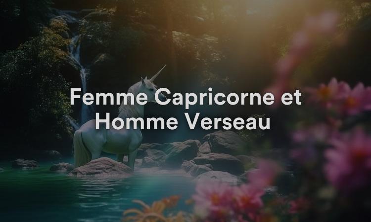 Femme Capricorne et Homme Verseau Un match compromettant