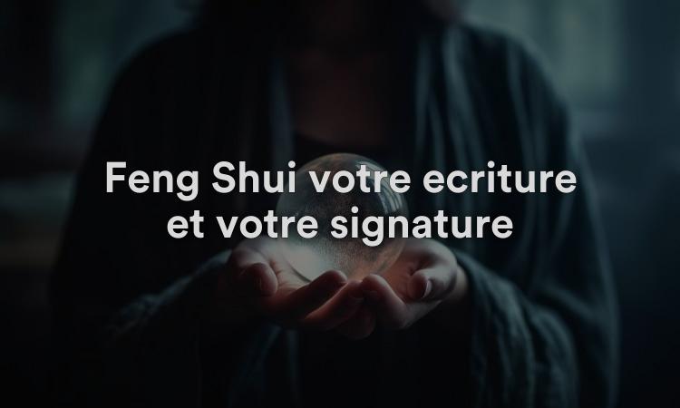 Feng Shui votre écriture et votre signature