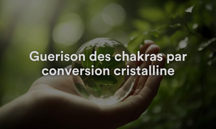 Guérison des chakras par conversion cristalline