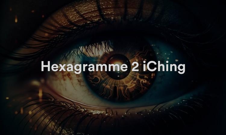 Hexagramme 2 iChing : Champ Vidéo d’interprétation du I Ching 2
