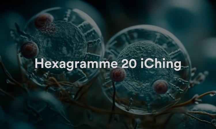 Hexagramme 20 iChing : Observation I Ching 20 Vidéo