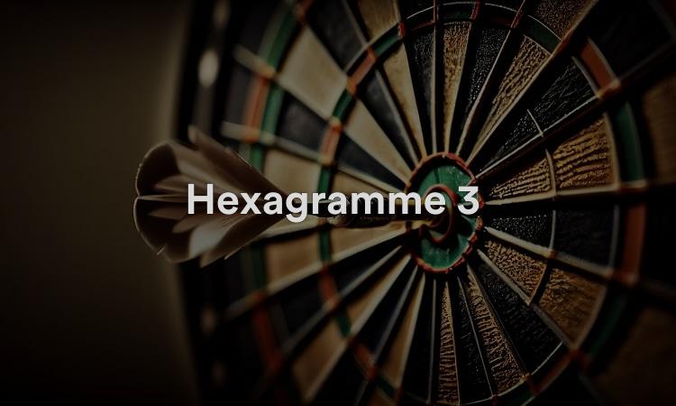 Hexagramme 3 : Difficile au début Vidéo I Ching 3