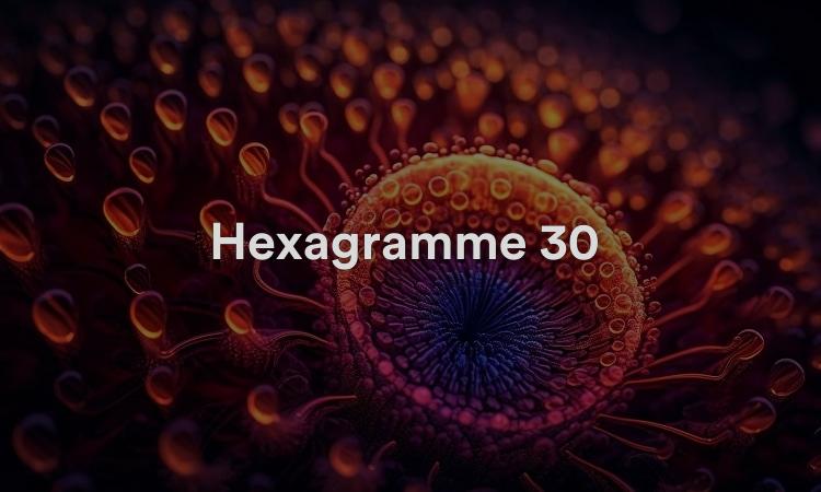 Hexagramme 30 : Radiance Vidéo d’interprétation du I Ching 30