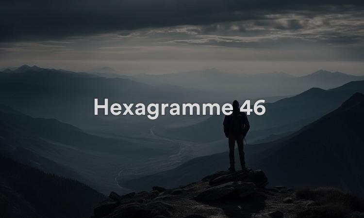 Hexagramme 46 : Ascendant Vidéo d’interprétation du I Ching 46