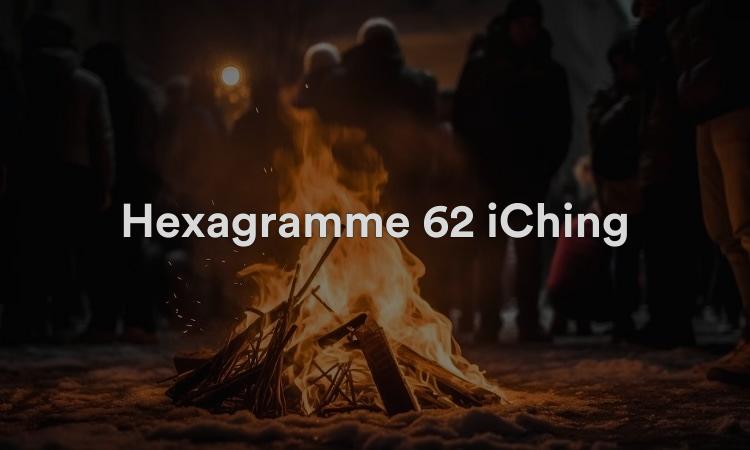 Hexagramme 62 iChing : Petit dépassement Vidéo I Ching 62