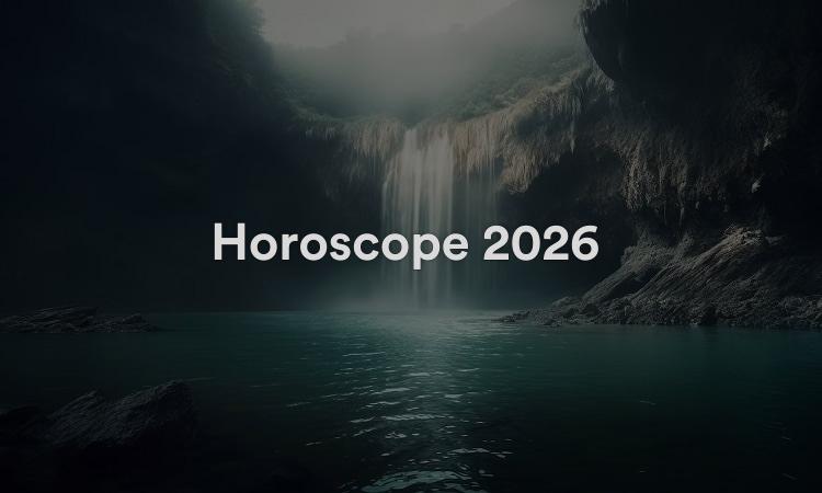 Horoscope 2026 Prédictions d’astrologie annuelles gratuites !
