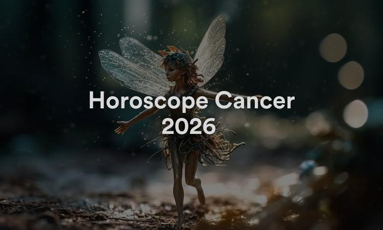 Horoscope Cancer 2026 Obtenez vos prévisions maintenant !