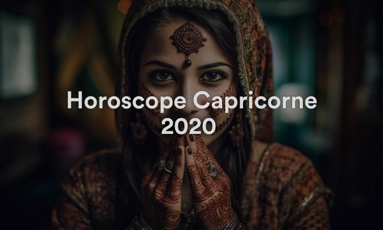 Horoscope Capricorne 2020 Obtenez vos prévisions maintenant !