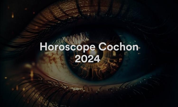 Horoscope Cochon 2024 Chance et prédictions Feng Shui !
