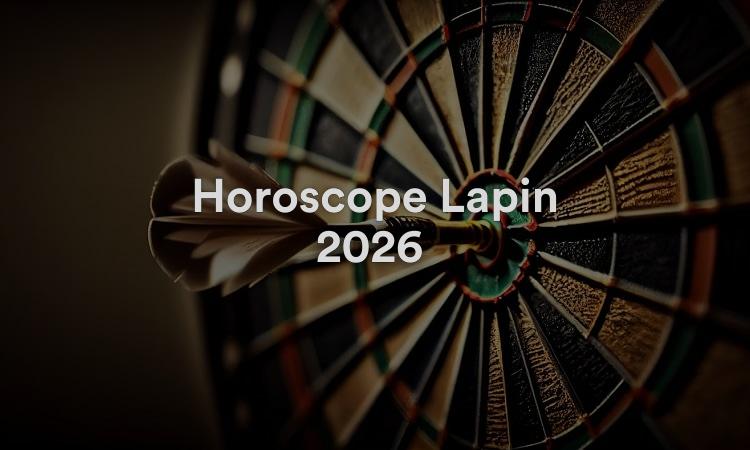 Horoscope Lapin 2026 Chance et prédictions Feng Shui !