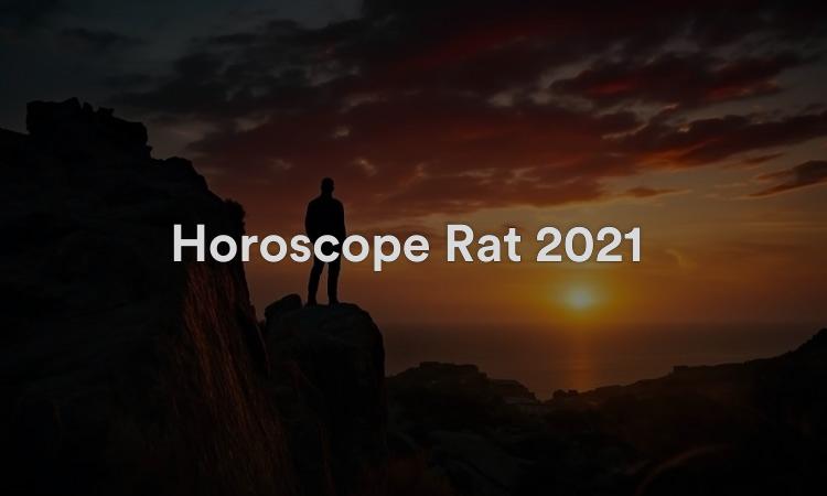 Horoscope Rat 2021 Chance et prédictions Feng Shui !
