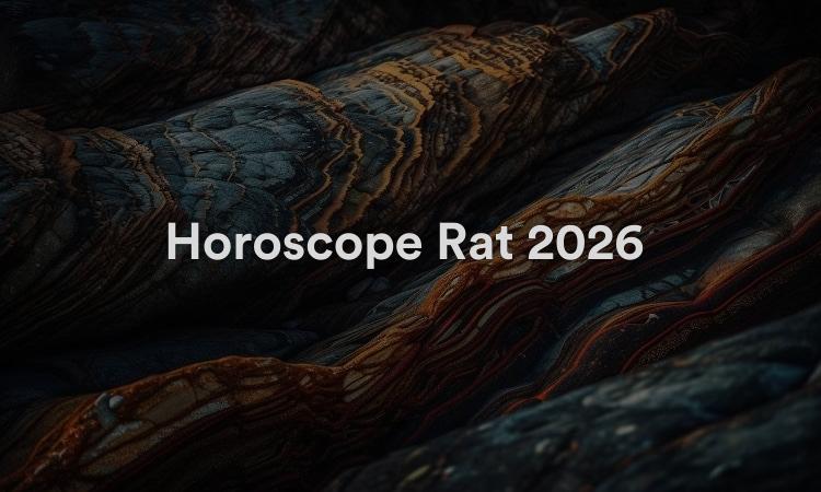 Horoscope Rat 2026 Chance et prédictions Feng Shui !