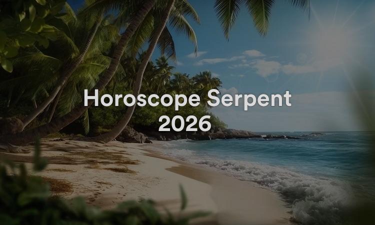 Horoscope Serpent 2026 Chance et prédictions Feng Shui !