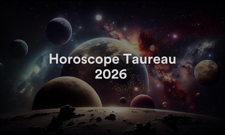 Horoscope Taureau 2026 Obtenez vos prévisions maintenant !