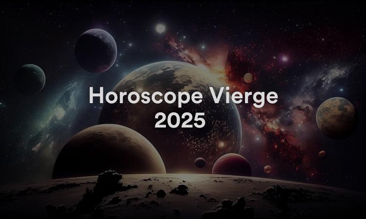 Horoscope Vierge 2025 Obtenez vos prévisions maintenant !