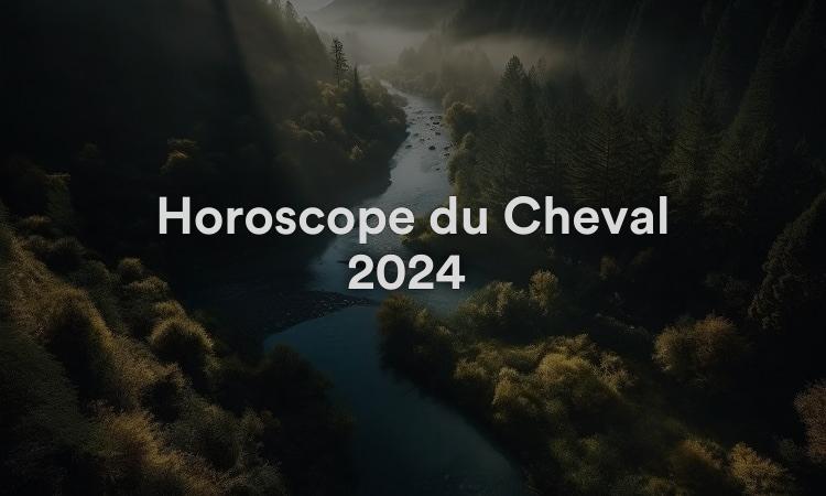 Horoscope du Cheval 2024 Chance et prédictions Feng Shui !