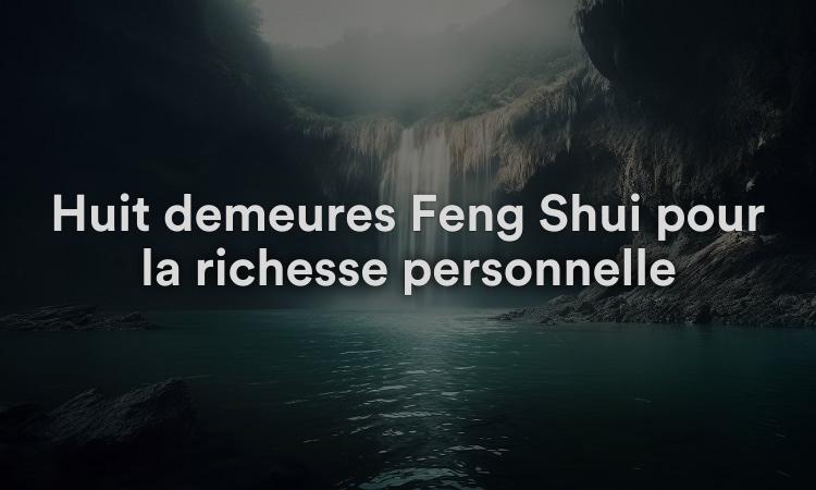 Huit demeures Feng Shui pour la richesse personnelle
