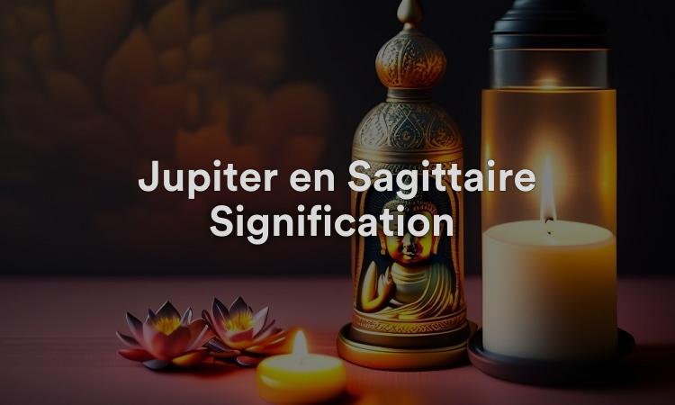 Jupiter en Sagittaire Signification : Vif et spirituel