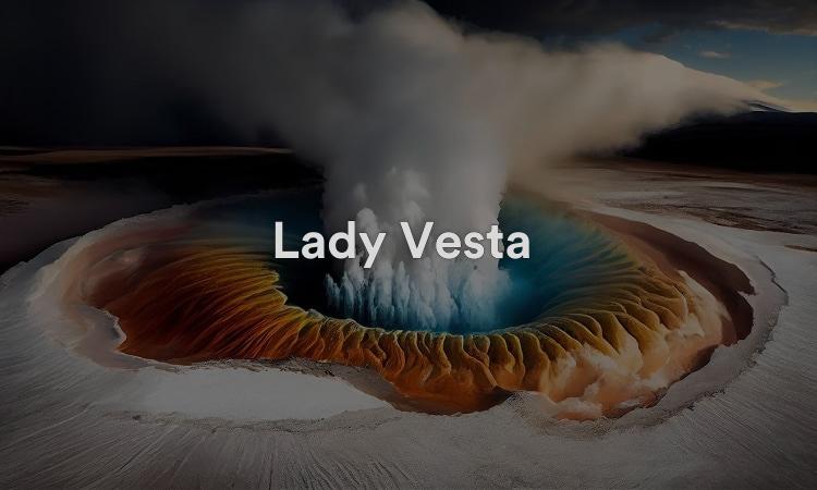 Lady Vesta La déesse de la maison et du foyer