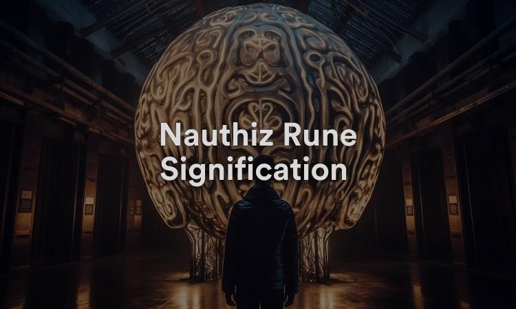 Nauthiz Rune Signification : Aide et salut