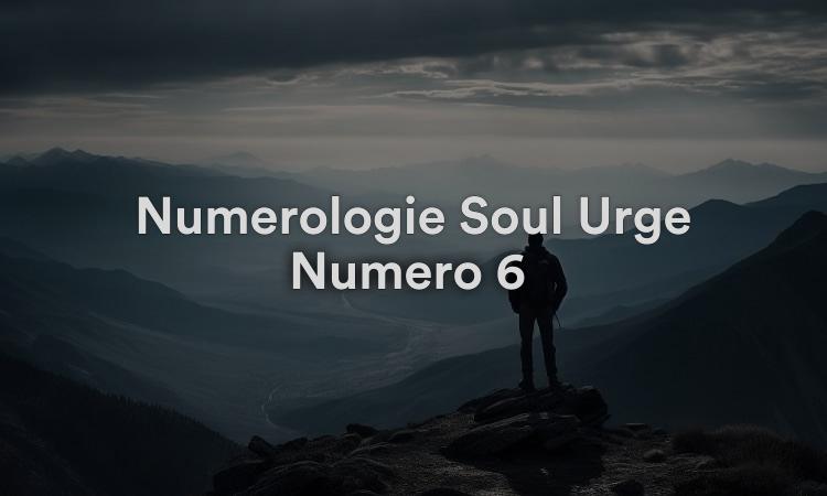 Numérologie Soul Urge Numéro 6 : Soutien émotionnel