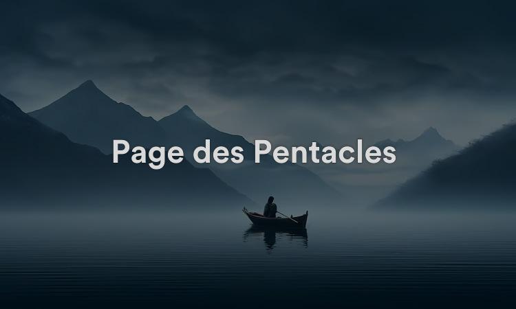 Page des Pentacles : Croissance et abondance