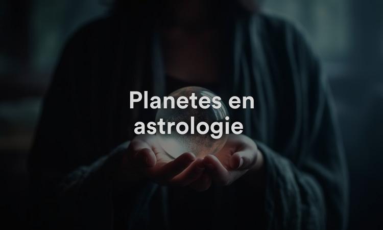 Planètes en astrologie : significations