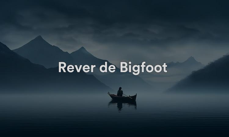 Rêver de Bigfoot Signification, interprétation et symbolisme
