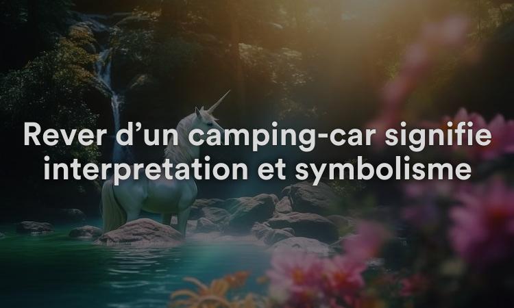 Rêver d’un camping-car signifie interprétation et symbolisme