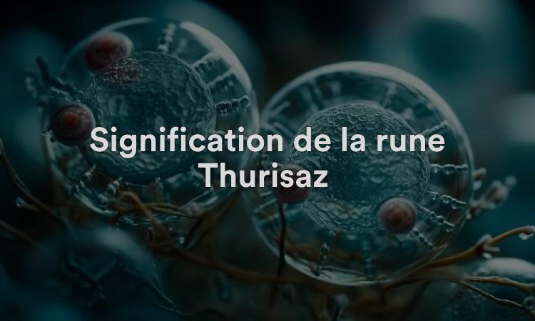 Signification de la rune Thurisaz : Épine de l’éveil