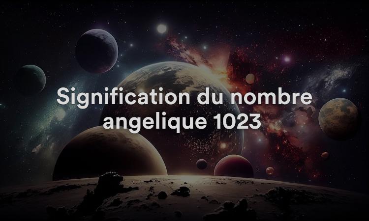 Signification du nombre angélique 1023 : accepter les corrections