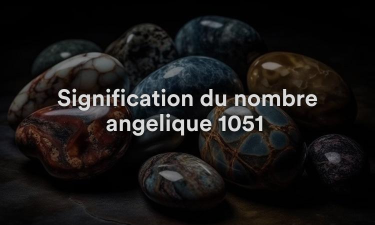 Signification du nombre angélique 1051 : vivez votre vie